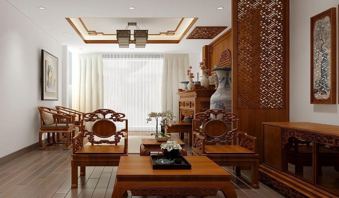 Thiết kế nội thất nhà phố Bình Tân nội thất gỗ