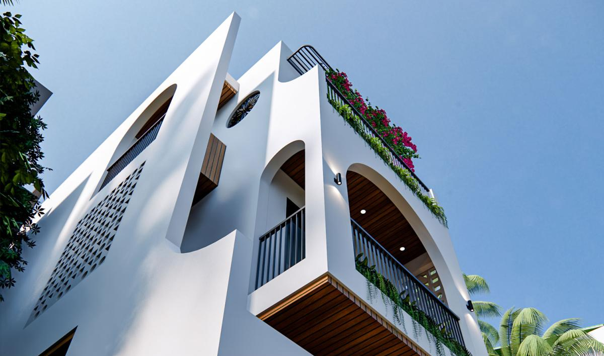 Nhà phố 3 tầng 3 phòng ngủ anh Tuấn Bình Thuận