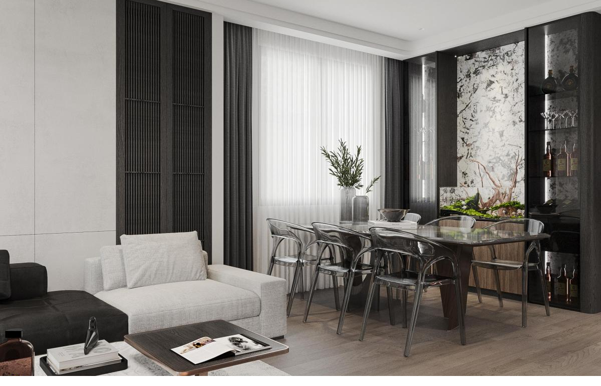 Dự án thiết kế nội thất nhà cấp 4 - 70m2 