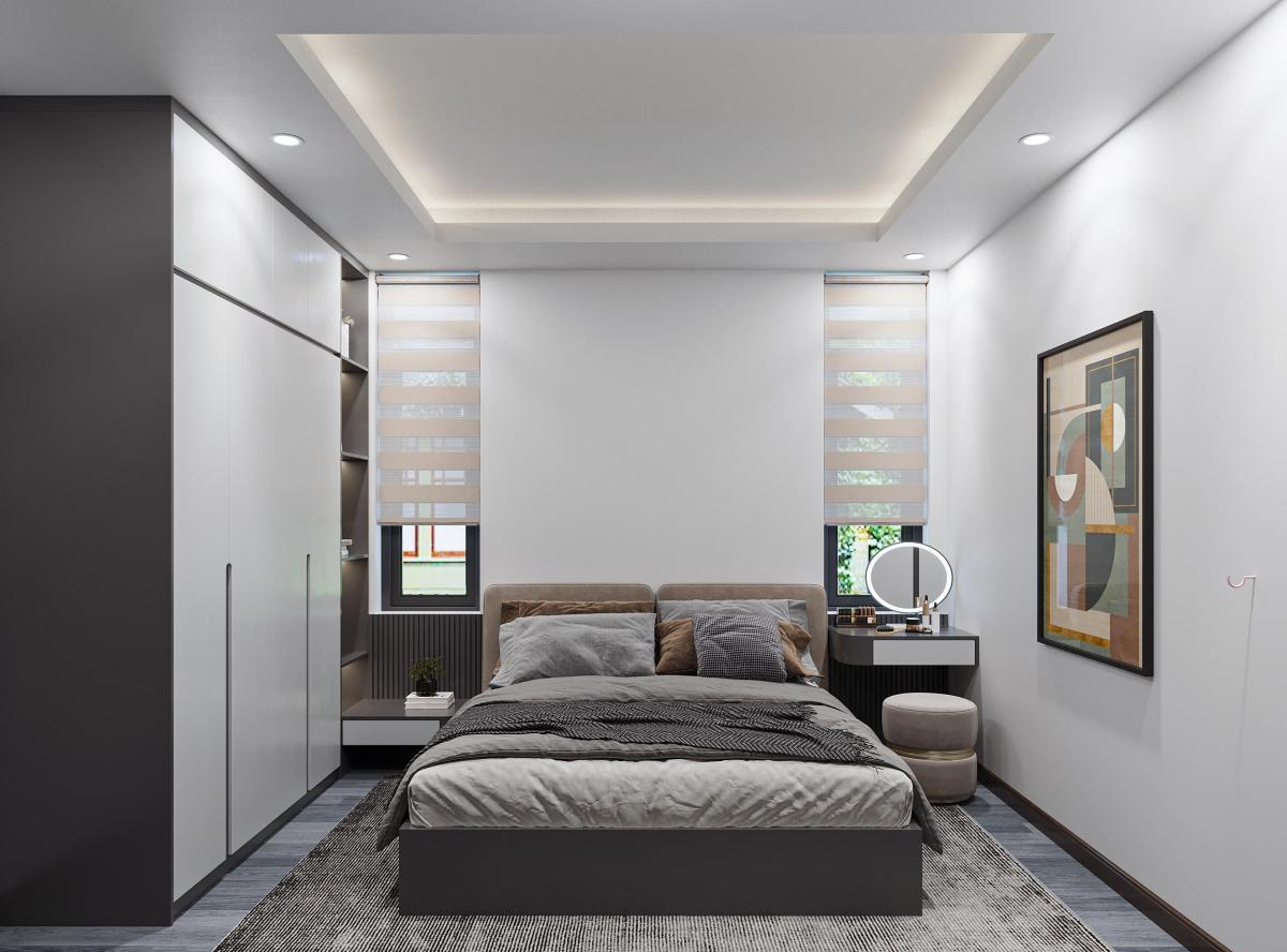 Dự án xây dựng nhà trọn gói với diện tích 110m2 2 tầng